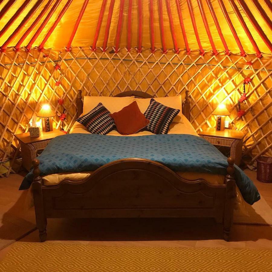 Mcclure Yurt At Carrigeen Glamping Kilkenny Zewnętrze zdjęcie